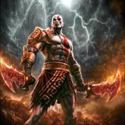 Portrait de lord kratos